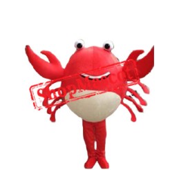 Cheap Red Crab Mascot Costume