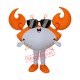 Cheap Crab Mascot Costume Cheap Crab Mascot Costume
