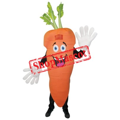 Carrot Waver Adult Mascot Costume