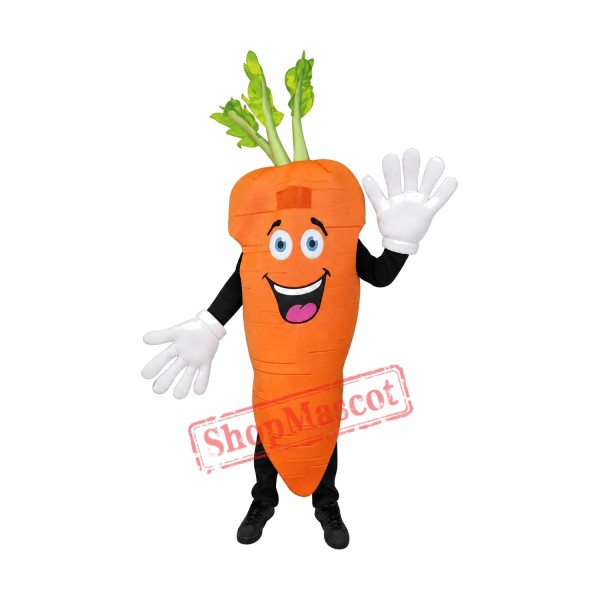 Carrot Waver Adult Mascot Costume