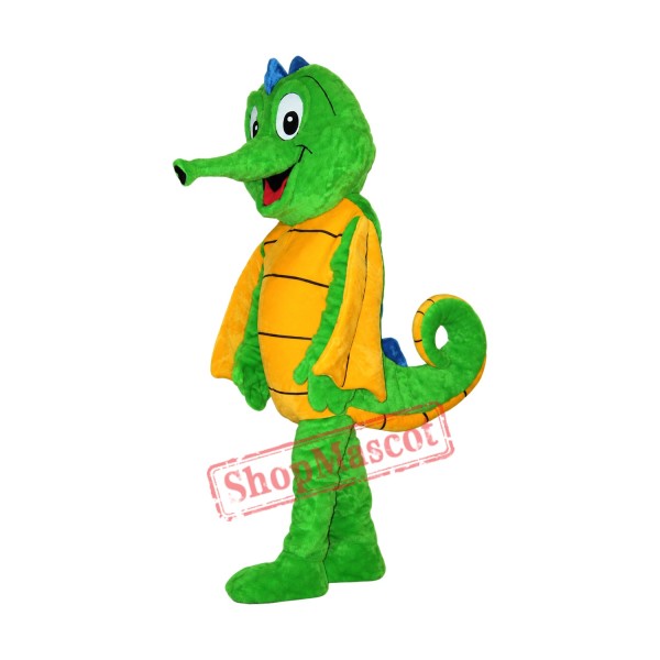 Happy Lightweight Seahorse Mascot Costume Happy Lightweight Seahorse Mascot Costume