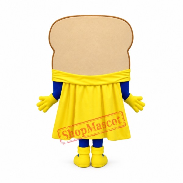 Happy Bakery Mascot Costume Happy Bakery Mascot Costume