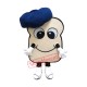 Toast Mascot Costume Toast Mascot Costume