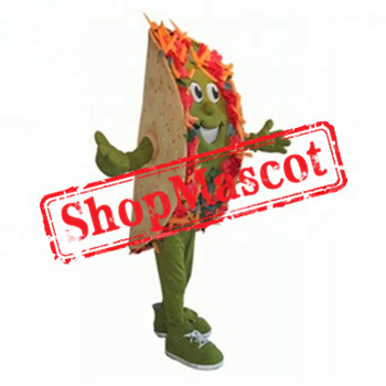 Taco Food Mascot Costume