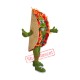 Taco Food Mascot Costume Taco Food Mascot Costume