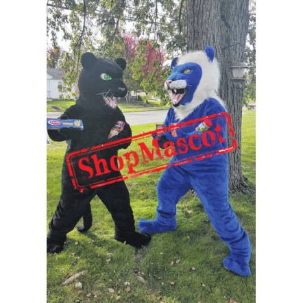 Best Quality Blue Lion Mascot Costume