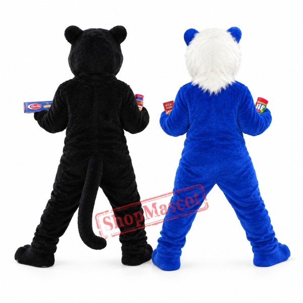 Best Quality Blue Lion Mascot Costume