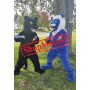 Best Quality Blue Lion Mascot Costume