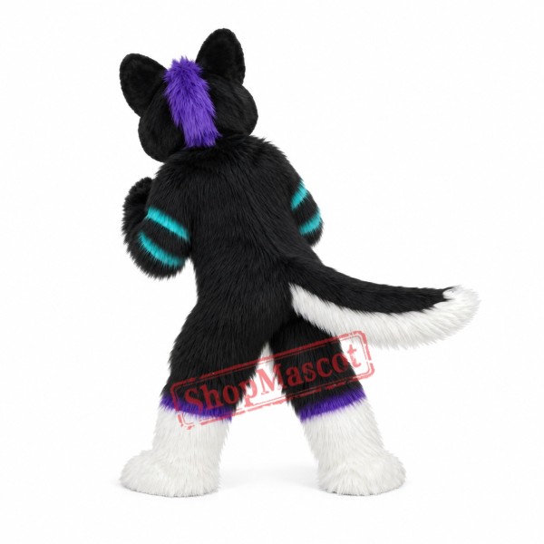 Super Cute Black Dog Mascot Costume Super Cute Black Dog Mascot Costume