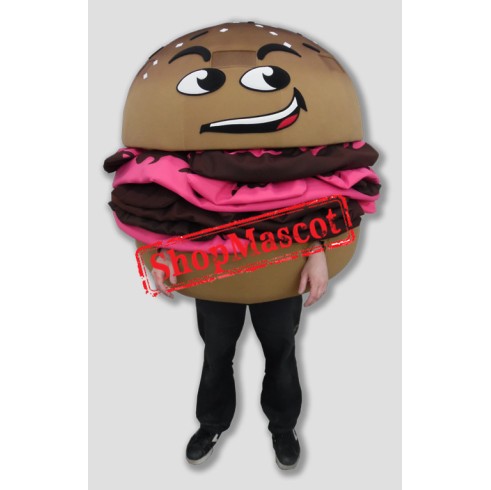 Delicious Hamburger Mascot Costume