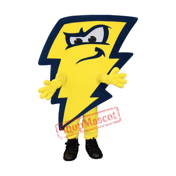High Quality Lightning Mascot Costume