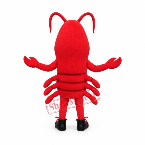 Happy Lightweight Crawfish Mascot Costume Happy Lightweight Crawfish Mascot Costume