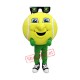 Happy Tennis Ball Mascot Costume Happy Tennis Ball Mascot Costume