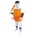 Sport Barrel Man Mascot Costume