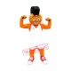 Basketball Man Mascot Costume Basketball Man Mascot Costume