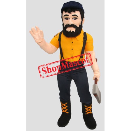 Lumberjack Mascot Costume