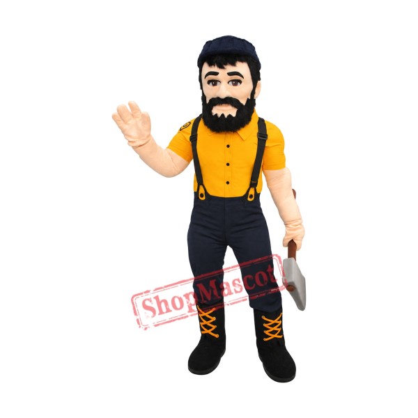 Lumberjack Mascot Costume Lumberjack Mascot Costume