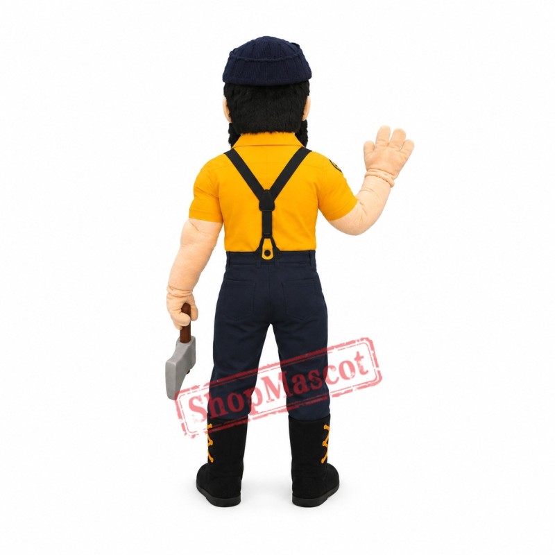 Lumberjack Mascot Costume
