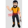 Lumberjack Mascot Costume