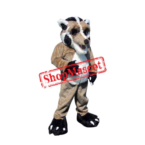 Top Quality Adult Wolf Mascot Costume