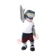 College Sport Shark Mascot Costume
