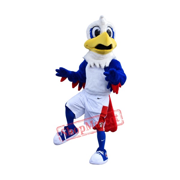 College Blue Eagle Mascot Costume