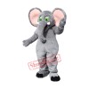 Pink Ear Elephant Mascot Costume