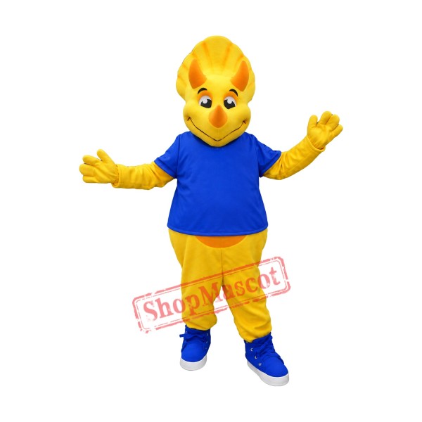 Best Quality Triceratops Mascot Costume