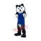 Sport College Wolf Mascot Costume Sport College Wolf Mascot Costume