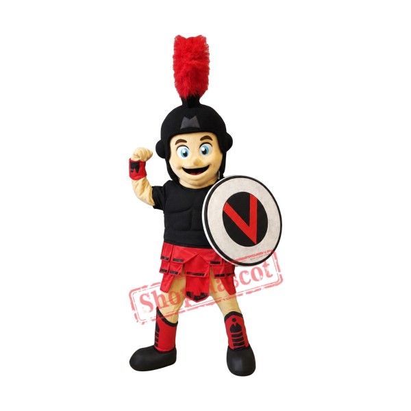 Kind Spartan Trojan Knight Mascot Costume