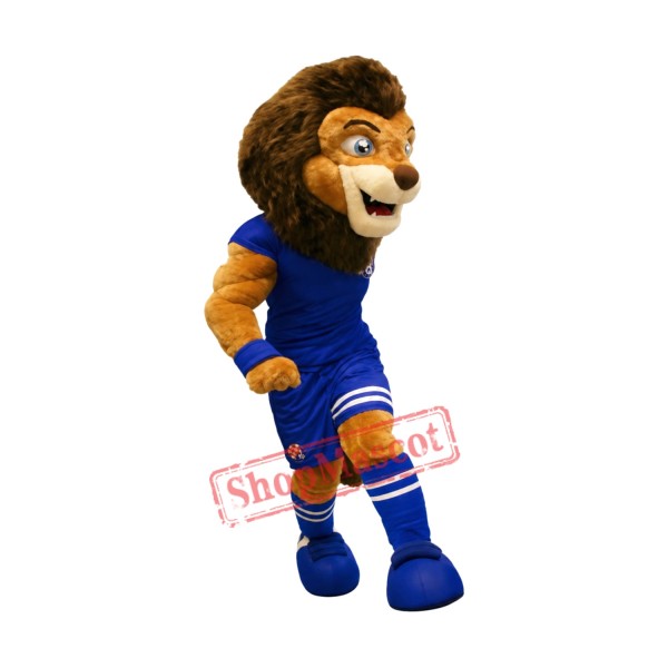 Football Lion Mascot Costume Free Shipping