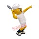 Tennis Boy Mascot Costume Tennis Boy Mascot Costume