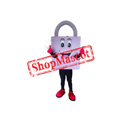 Padlock Mascot Costume
