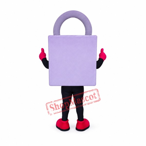 Padlock Mascot Costume Padlock Mascot Costume