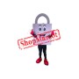 Padlock Mascot Costume