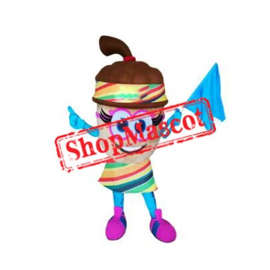 Beautiful Acorn Mascot Costume