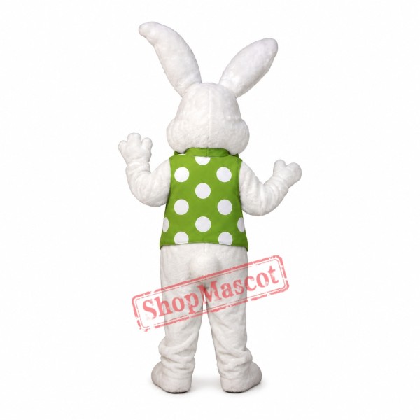 Super Cute White Rabbit Mascot Costume Super Cute White Rabbit Mascot Costume