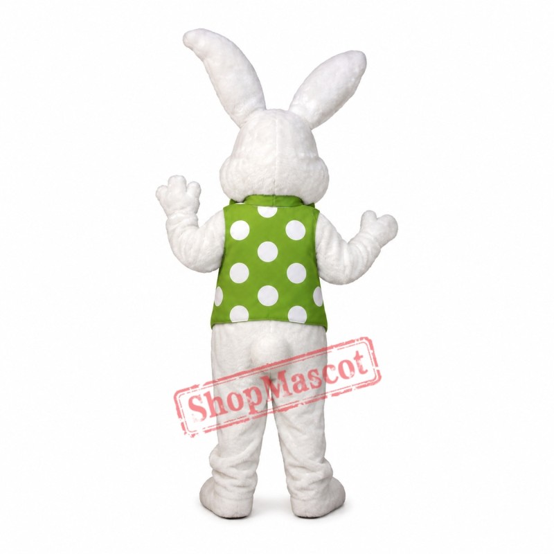 Super Cute White Rabbit Mascot Costume Super Cute White Rabbit Mascot Costume