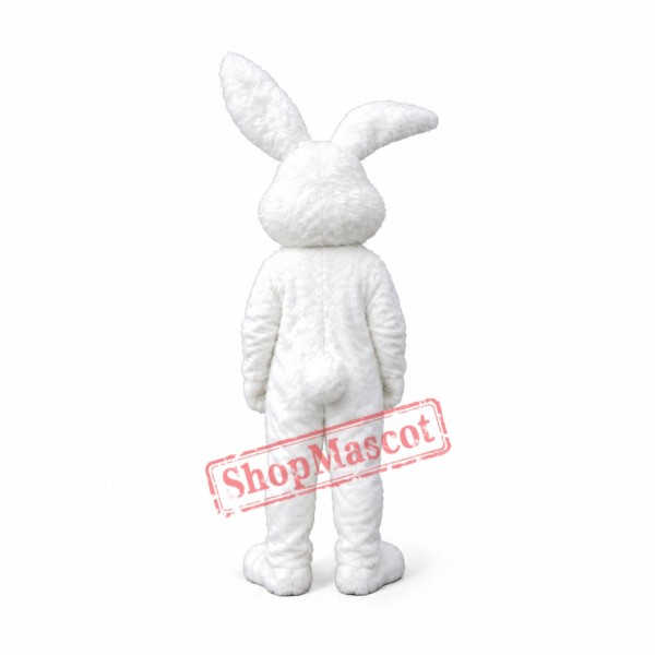 All White Bunny Mascot Costume All White Bunny Mascot Costume
