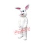 All White Bunny Mascot Costume