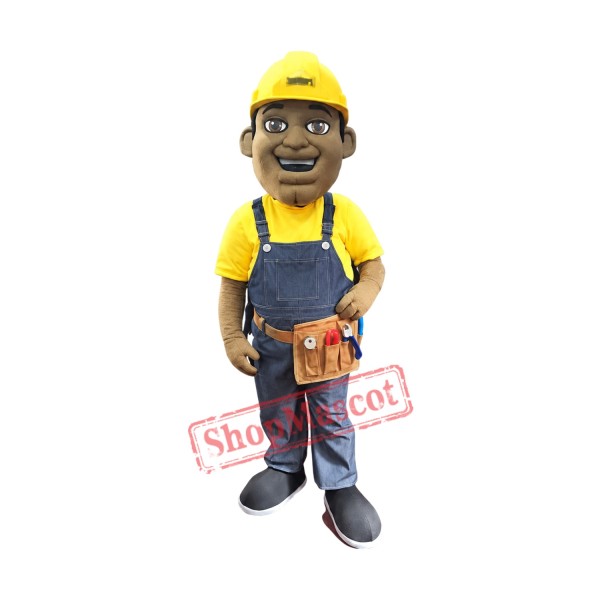 Professional Builder Mascot Costume