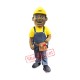 Professional Builder Mascot Costume Professional Builder Mascot Costume