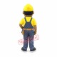 Professional Builder Mascot Costume Professional Builder Mascot Costume