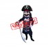 High Quality Pirate Captain Mascot Costume