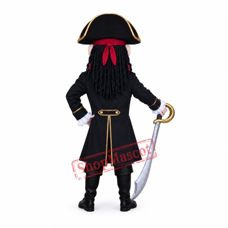 High Quality Pirate Captain Mascot Costume High Quality Pirate Captain Mascot Costume