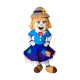 Female Scarecrow Mascot Costume Female Scarecrow Mascot Costume