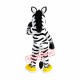 Big Eye Zebra Mascot Costume