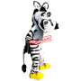 Big Eye Zebra Mascot Costume