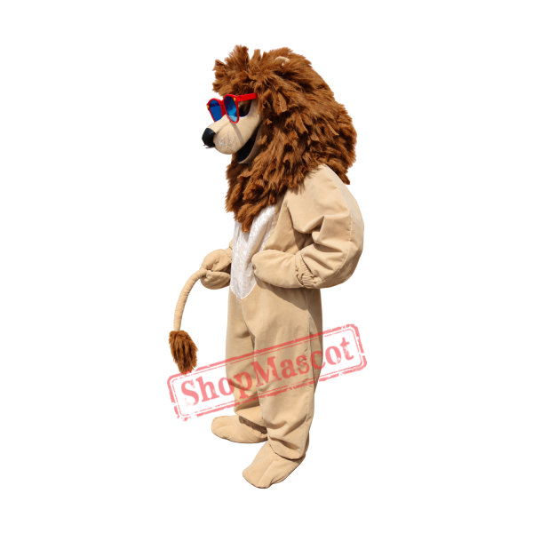 Cool Lion Mascot Costume