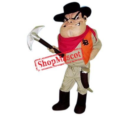 Top Quality Miner Mascot Costume